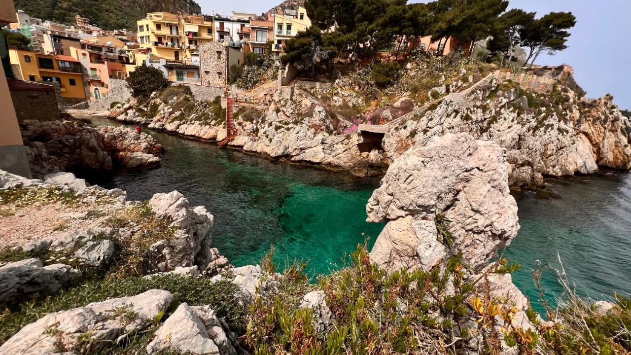 La Casetta Di Maria Apartamento Santa Flavia Exterior foto