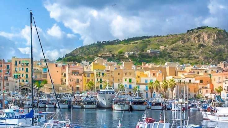 La Casetta Di Maria Apartamento Santa Flavia Exterior foto